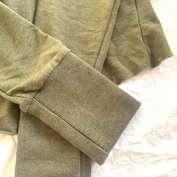 Gymshark Cropped Hoodie - Olive green - Picture 4 of 6